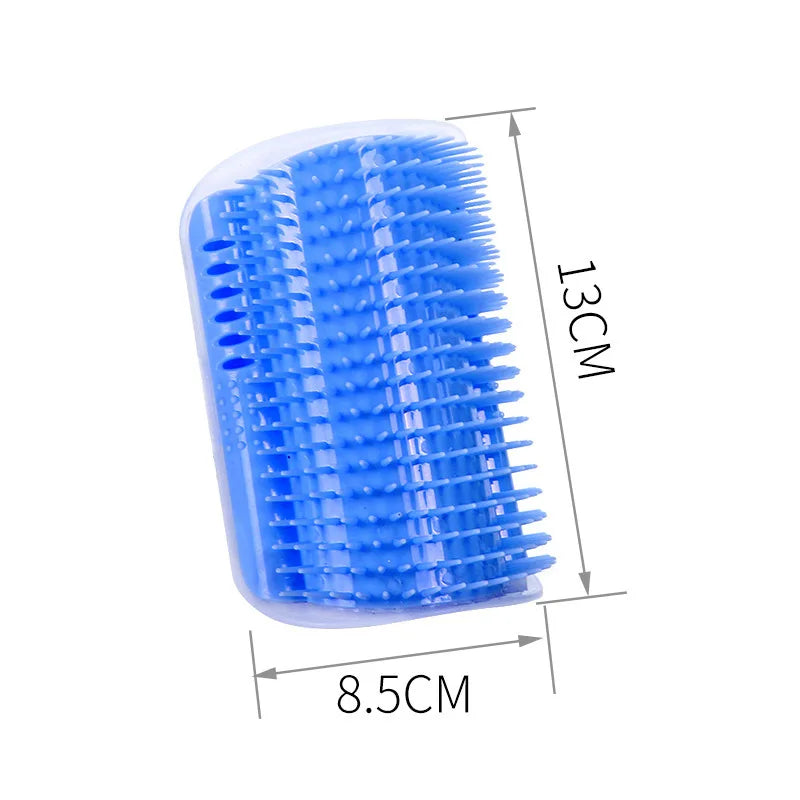 Brosse de Massage Chat – Grattoir Amovible
