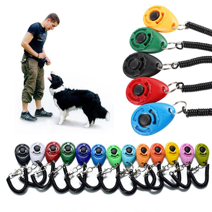 Clicker de Dressage Chien et Chat – Avec Dragonne Réglable