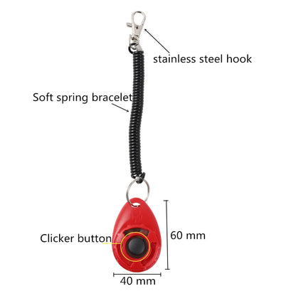 Clicker de Dressage Chien et Chat – Avec Dragonne Réglable