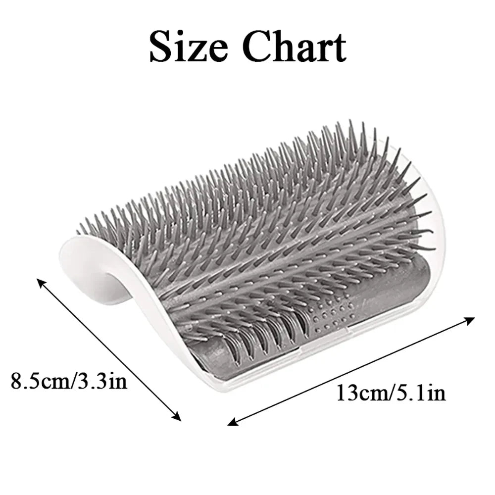 Brosse de Massage Chat – Grattoir Amovible