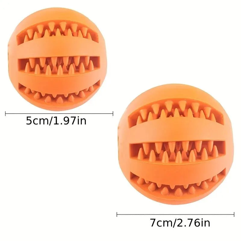 Balle Distributrice de Friandises – Chien et Chat, Résistante aux Morsures