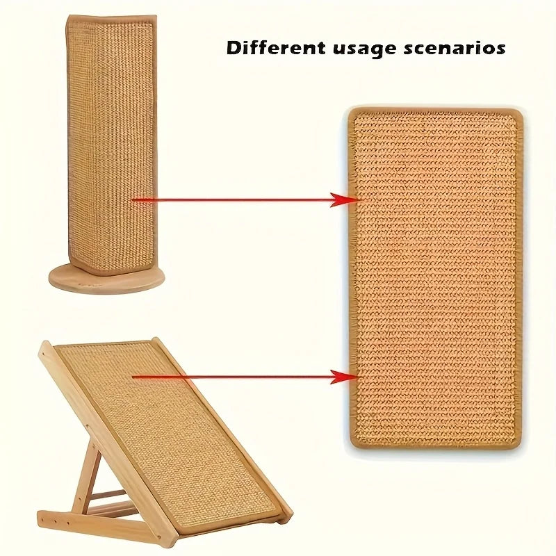 Griffoir en Sisal Chat – Robuste et Protection Meubles et Canapés