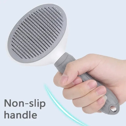 Brosse Autonettoyante Chien et Chat – Démêlante